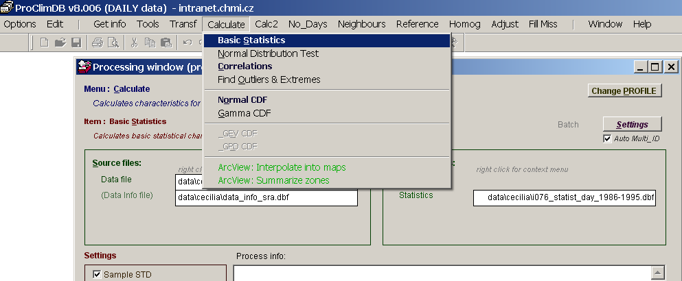 ProClimDB_menu